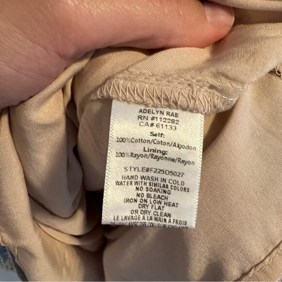 NWT Tuckernuck Adelyn Rae Blue White Lace Crochet Mini Dress Medium - Picture 8 of 12